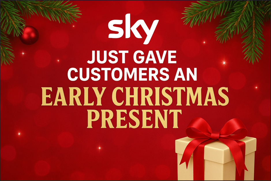 Sky Just Gave Customers an Early Christmas Present